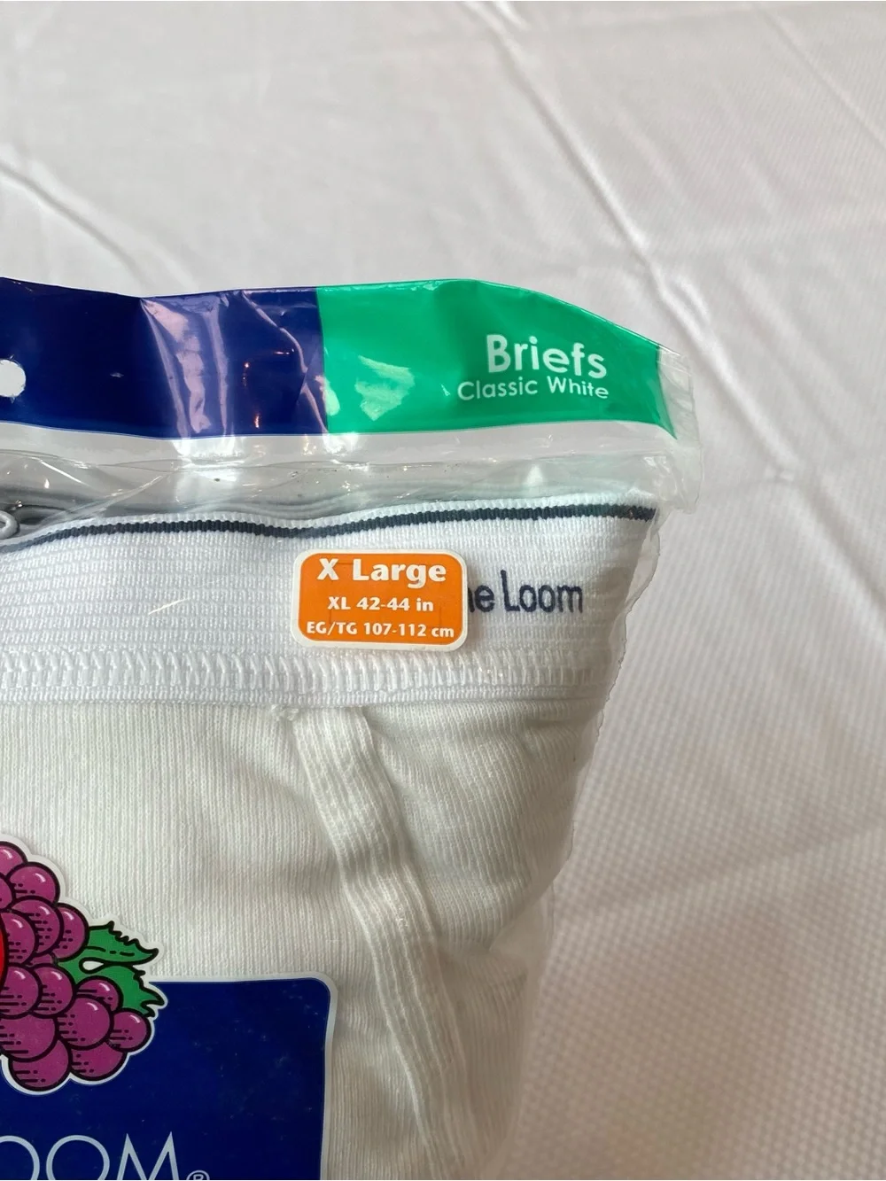Fruit of the Loom Men's Classic White Briefs - Pack of 8